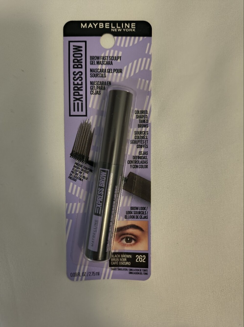 Maybelline Express Brow Gel Mascara - Black Brown